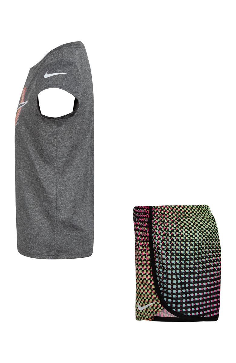 Nike Pixel Pop Sprinter Tee & Short Set, Alternate, color, Trenched