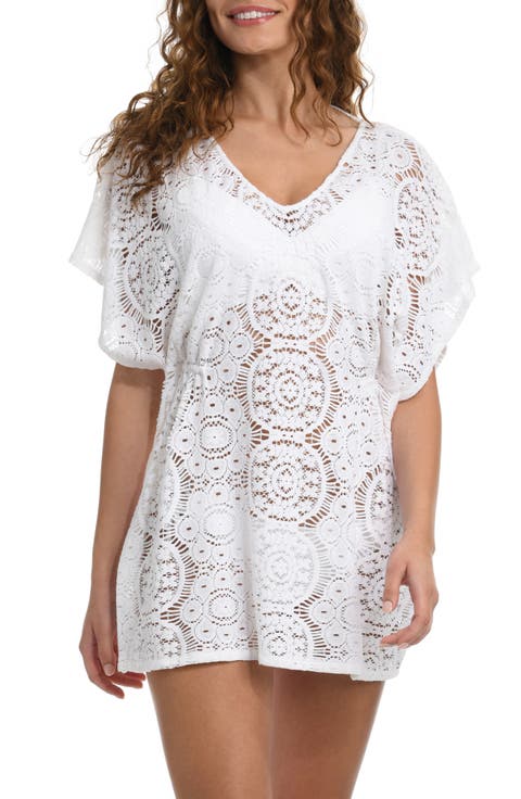 Crochet Cover-Up Caftan