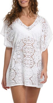 Sunshine 79 Crochet Cover-Up Caftan