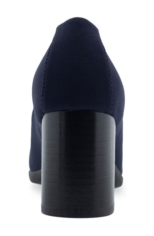 AEROSOLES AEROSOLES MIDNIGHT BLOCK HEEL PUMP