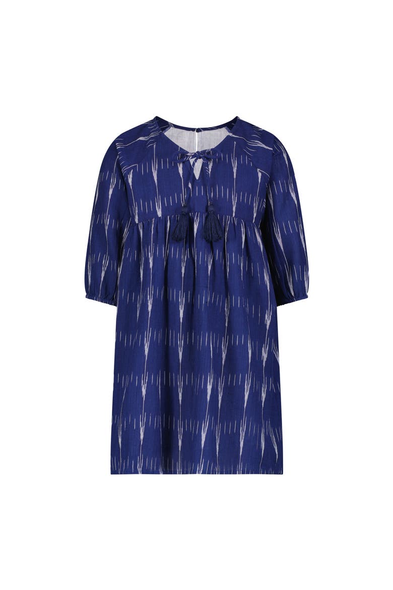 Sara Popover Dress, Main, color, Blue