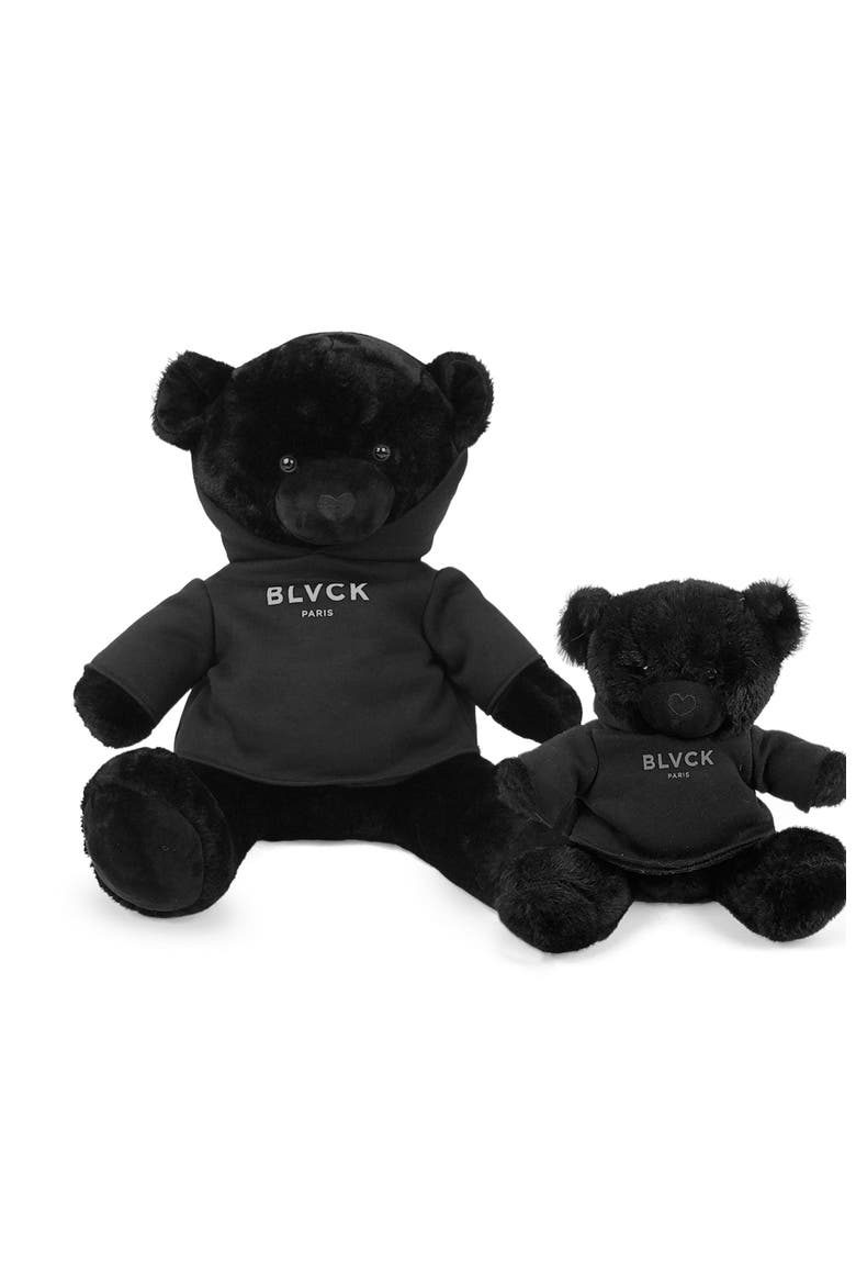 Blvck Teddy Bear, Alternate, color, Black