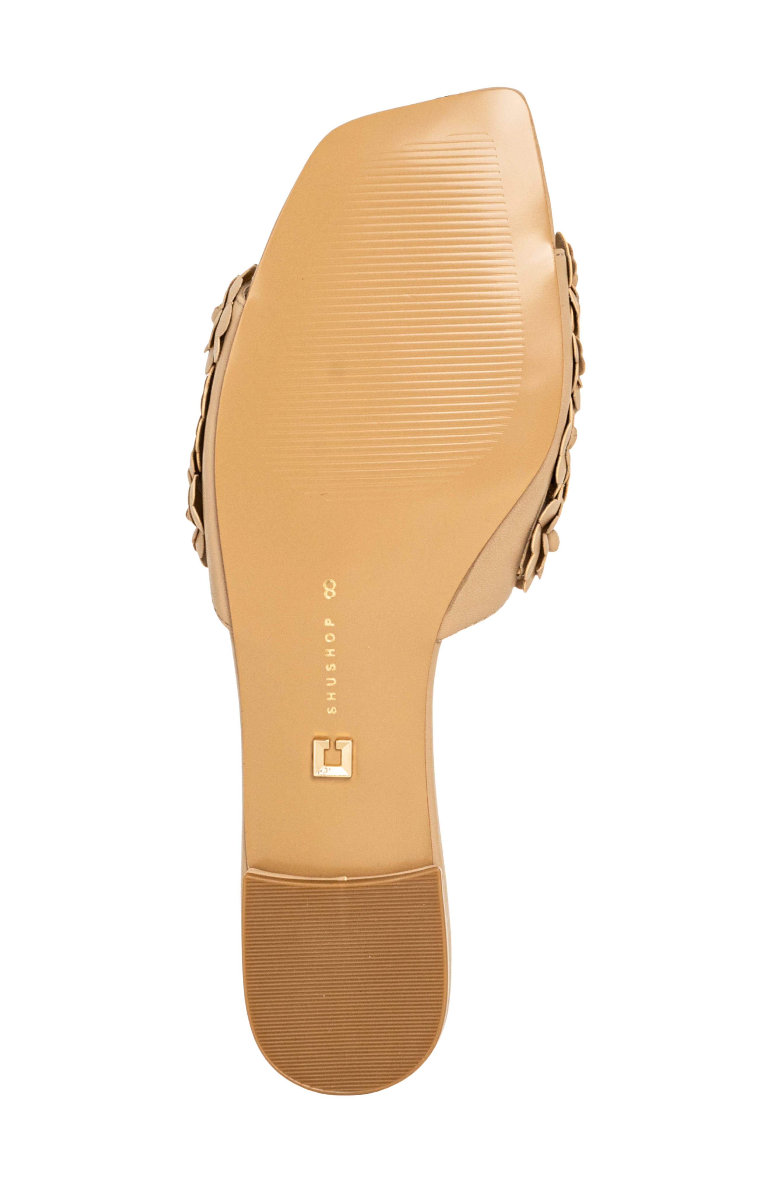 Camellia Slide Sandal, Alternate, color, BEIGE