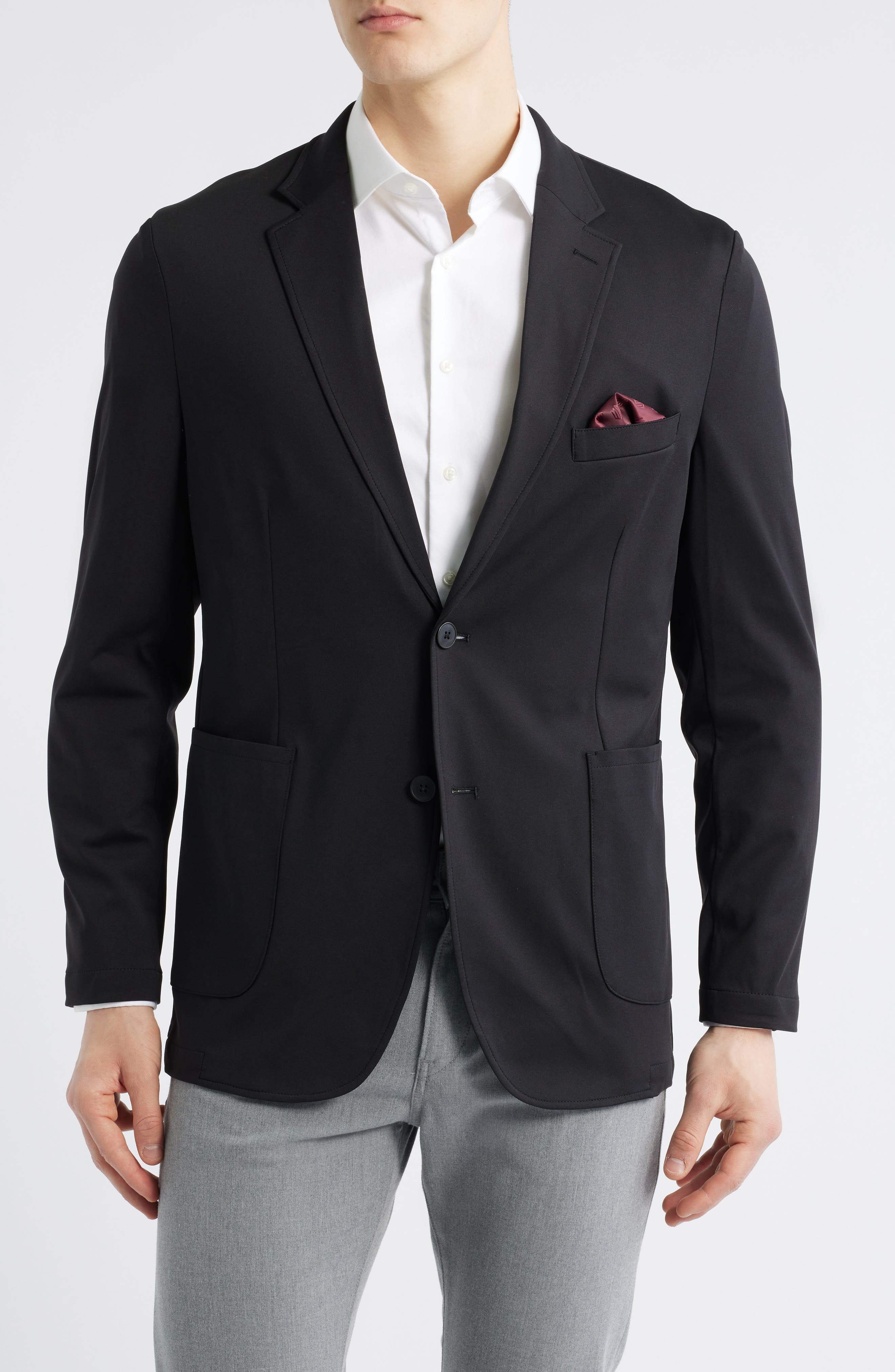 big and tall black blazer