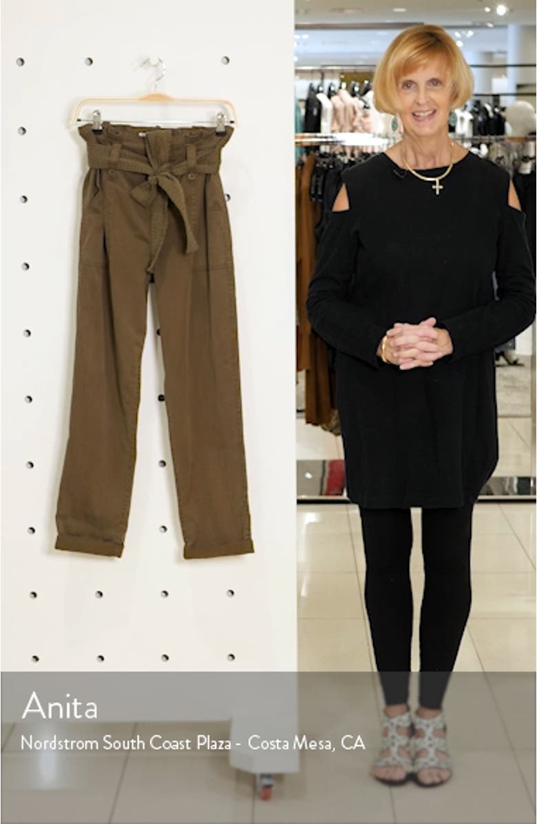 Rory Paperbag Waist Utility Trousers, sales video thumbnail