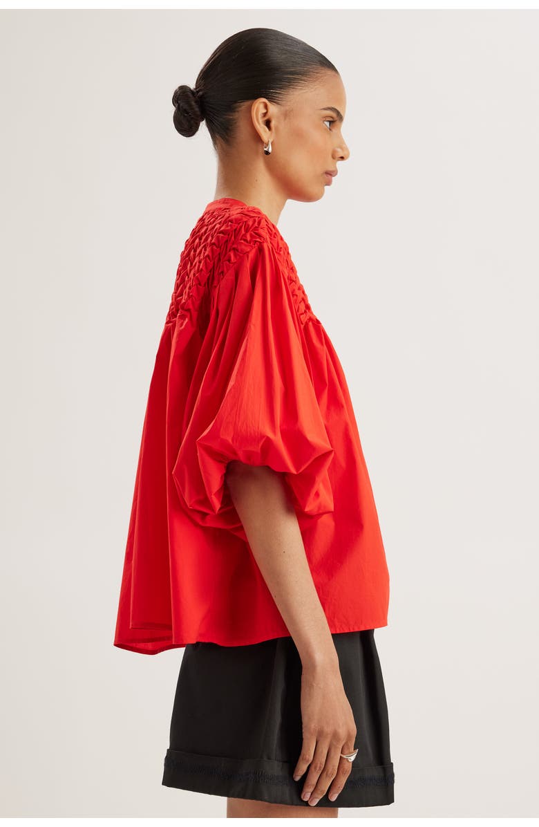 Merlette Meadow Top, Alternate, color, Cherry