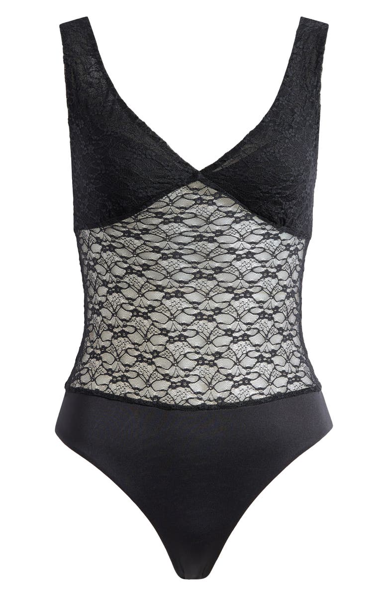 AFRM Alexis Lace Bodysuit, Alternate, color,