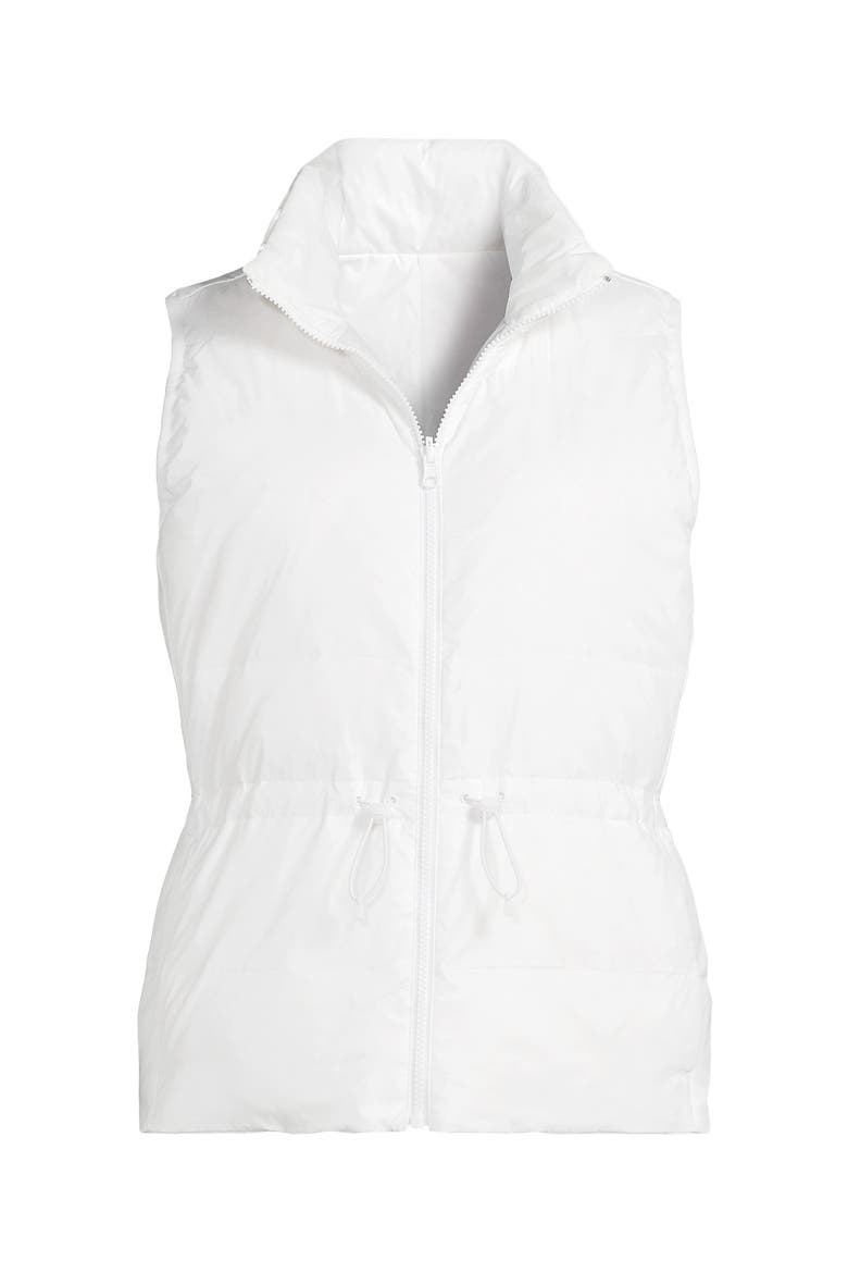 Wanderweight Reversible Packable Down Vest, Alternate, color, White/Blue Colorblock