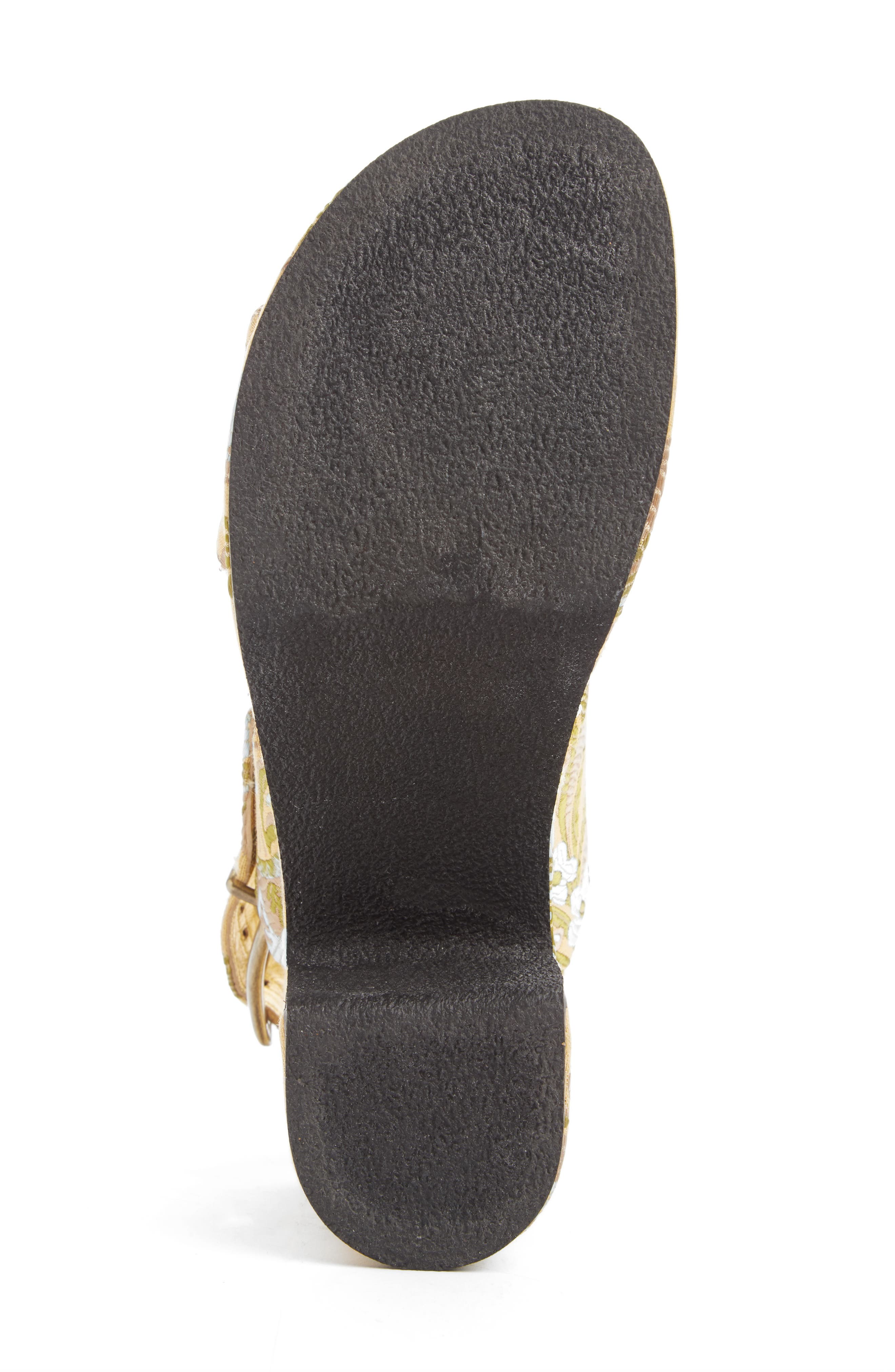 Dries Van Noten Platform Jacquard Sandal, Alternate, color, 