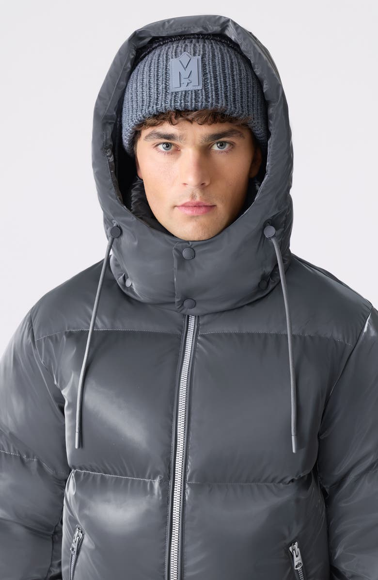Mackage Kent-Glo Down Puffer Jacket, Alternate, color, Carbon