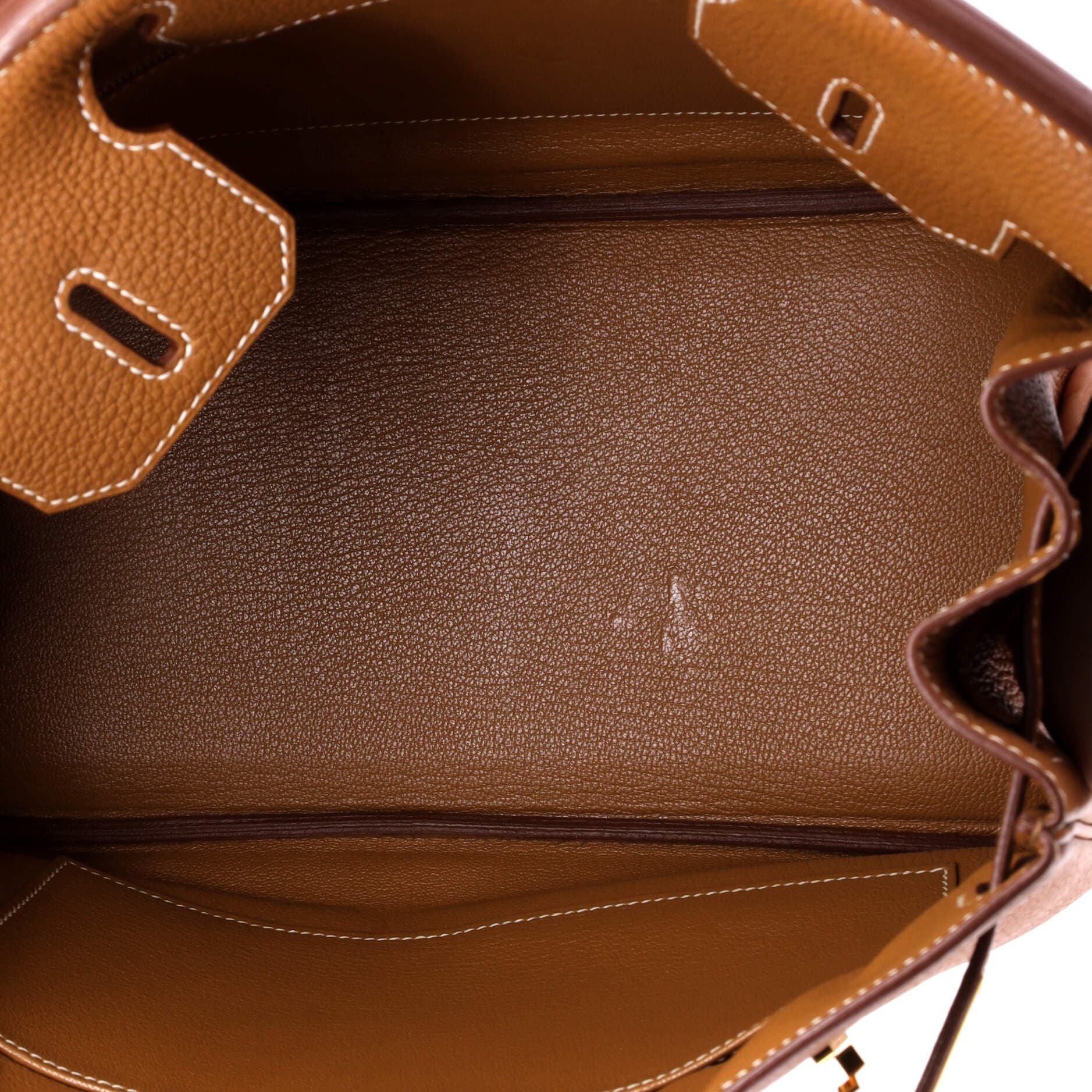 Birkin Handbag Brown Togo with Gold Hardware 30, Alternate, color, Metallic Gold