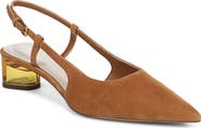 SARTO by Franco Sarto Amelie Slingback Pointed Toe Pump