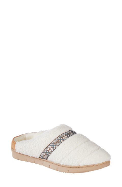Clara Faux Shearling Slipper (Women)