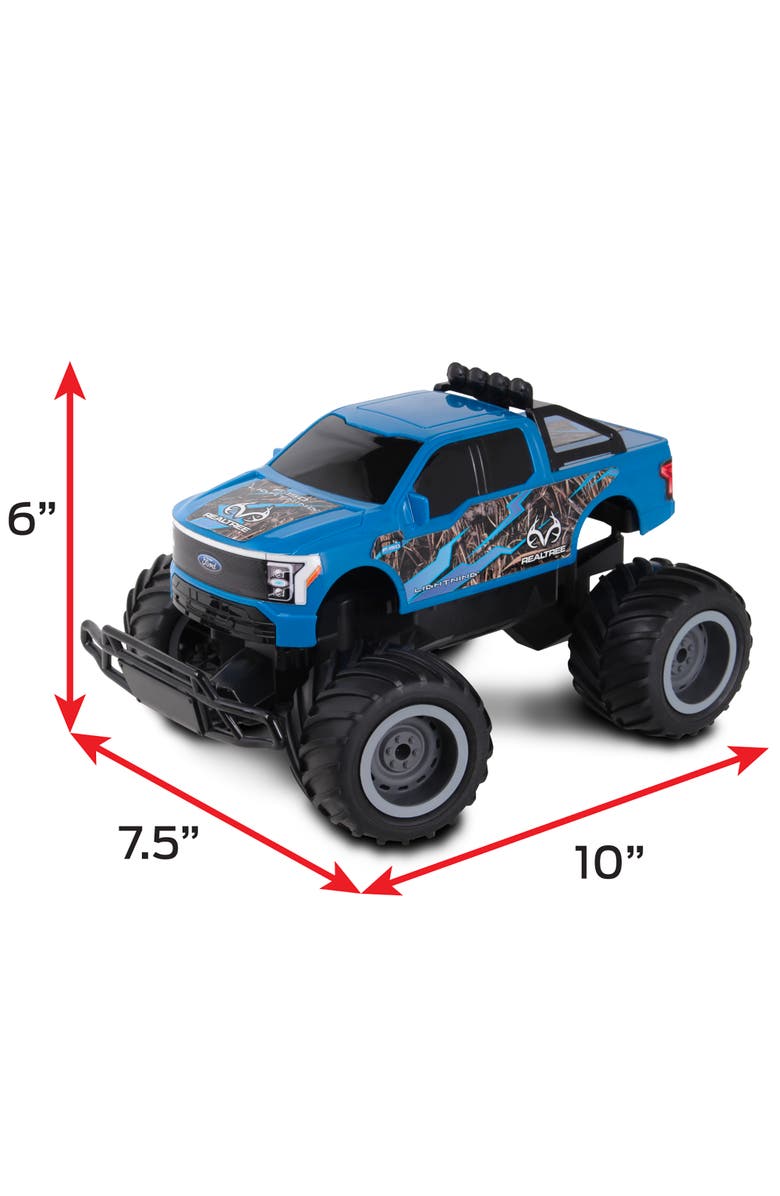 REALTREE Rtr Rc Ford F150 Lightning Blue 2.4 Ghz High Performance, Alternate, color,