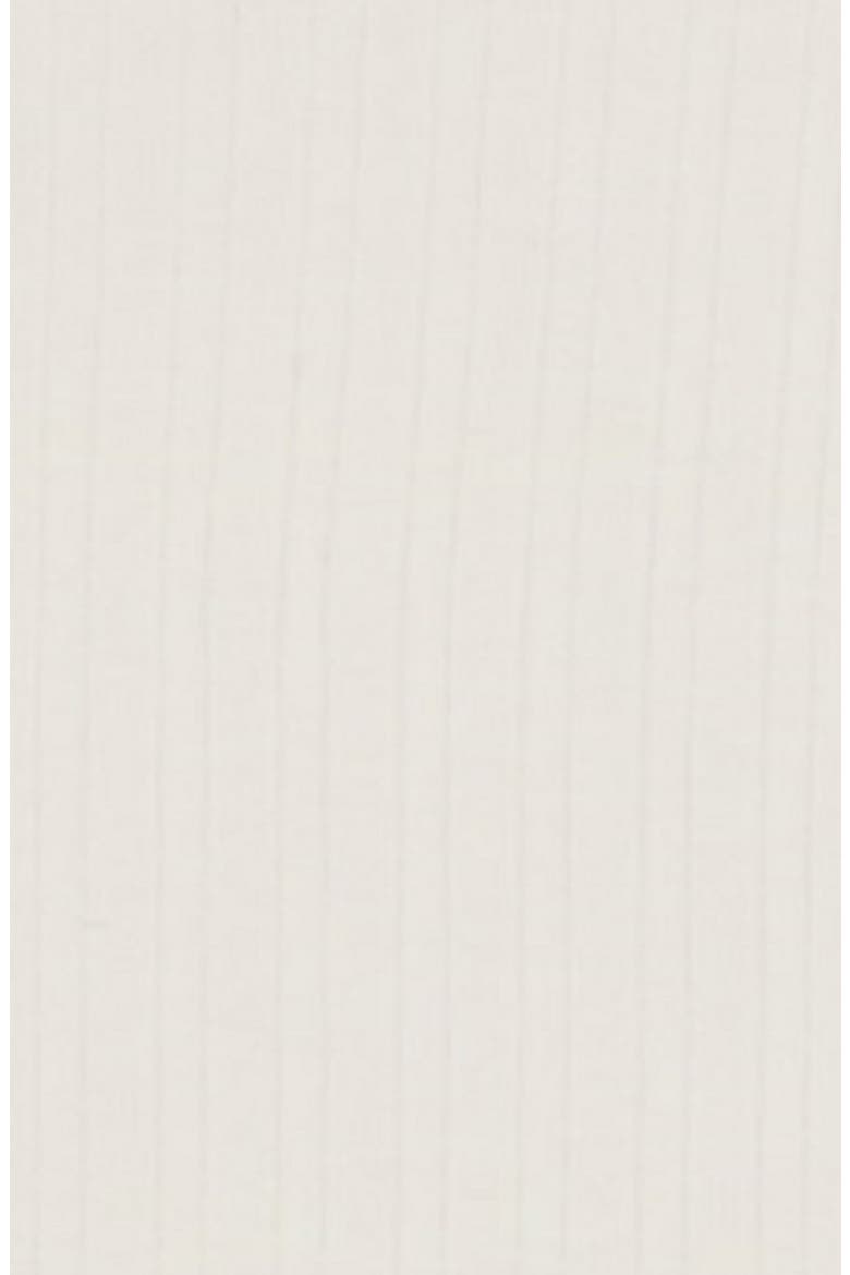 Essential Rib Cotton Footie, Alternate, color, WHITE