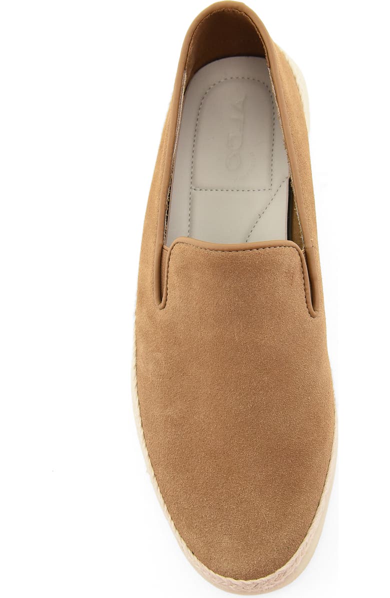 ALDO Timothie Leather Slip On, Alternate, color, Light Tan