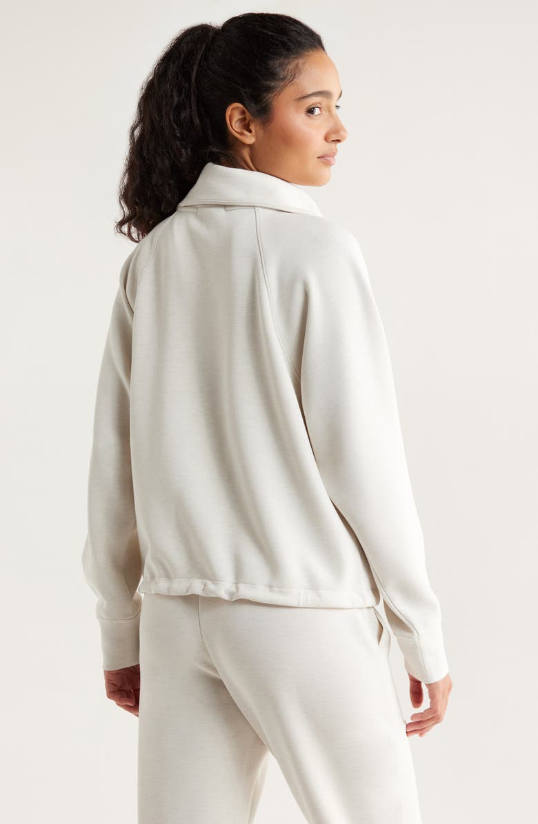 Ultrasoft Snap Funnel Neck Sweatshirt