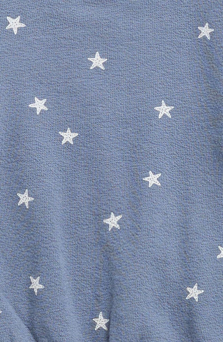 Rylee + Cru Star Print Two-Piece Sweat Set, Alternate, color, Marine