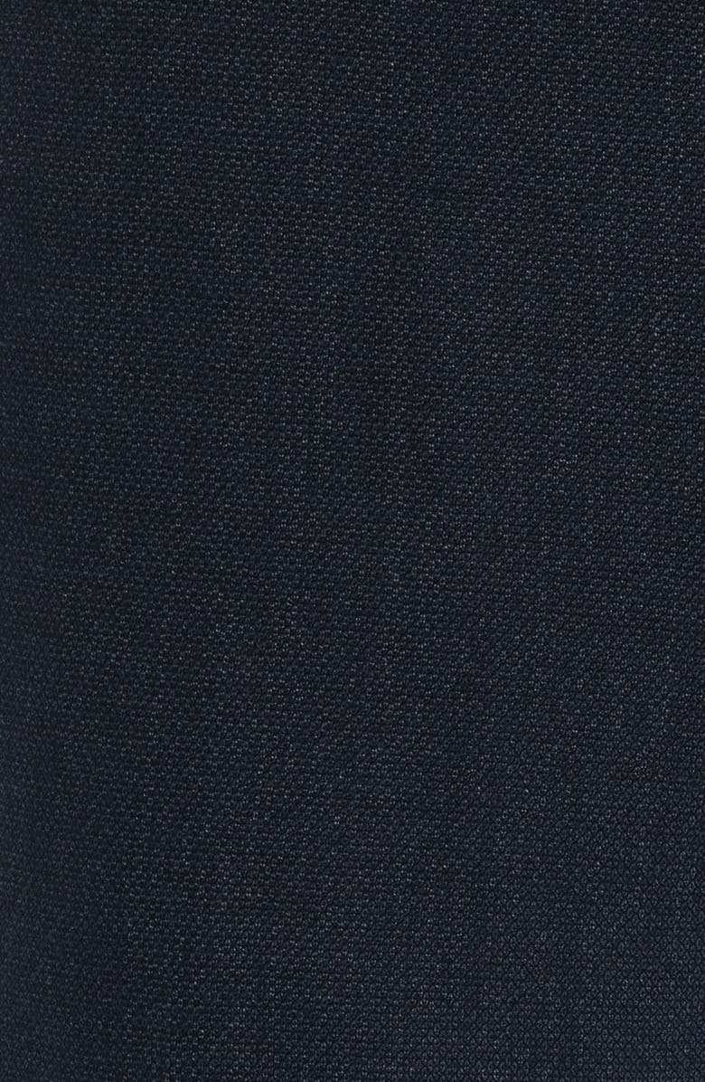 Canali Siena Regular Fit Super 130s Wool Solid Dress Pants, Alternate, color, Navy