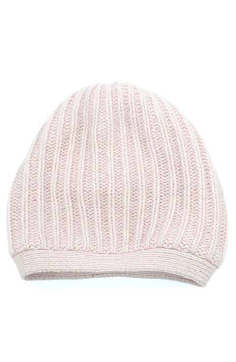 Rickrack Stitch Wool Blend Beanie