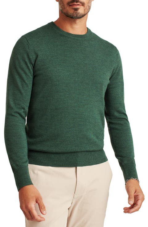 Slim Fit Merino Wool Crewneck Sweater