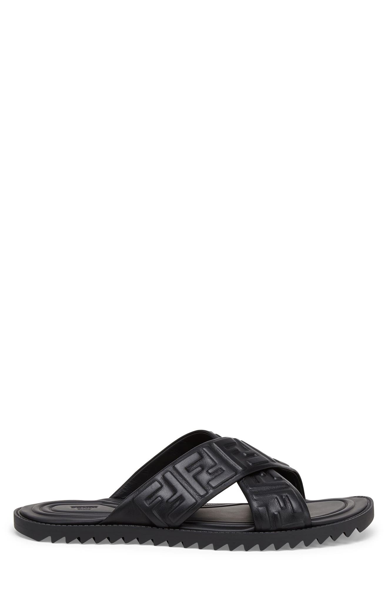 Fendi Slide Sandal, Alternate, color, 