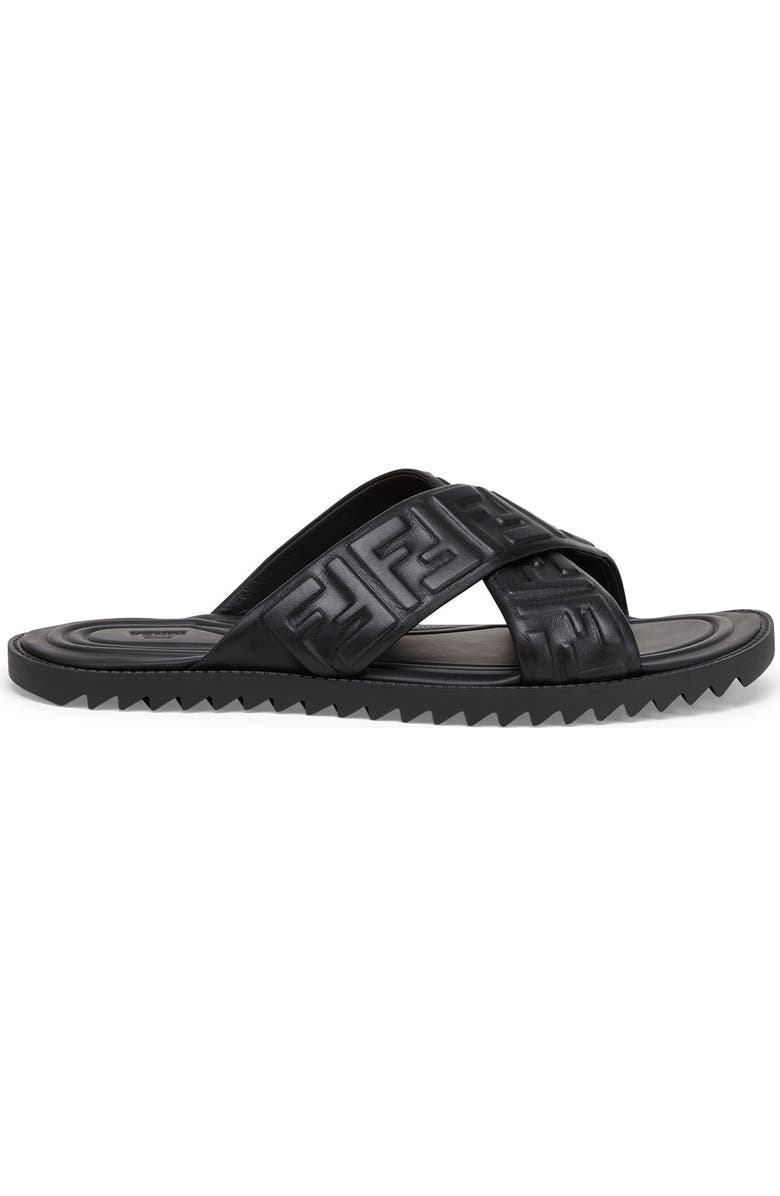 Fendi Slide Sandal, Alternate, color,