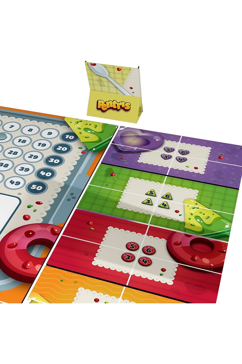 Pentris Abstract Strategy Board Game, Alternate, color, Multicolored