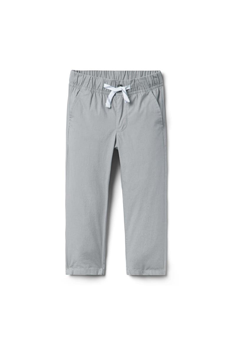 The Drawstring Poplin Pant, Main, color, Grey