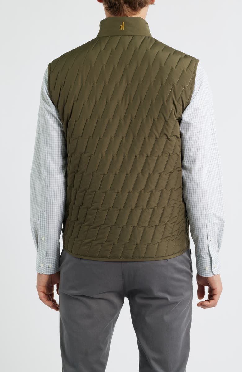 johnnie-O Belfry Quilted Vest, Alternate, color, Mangrove