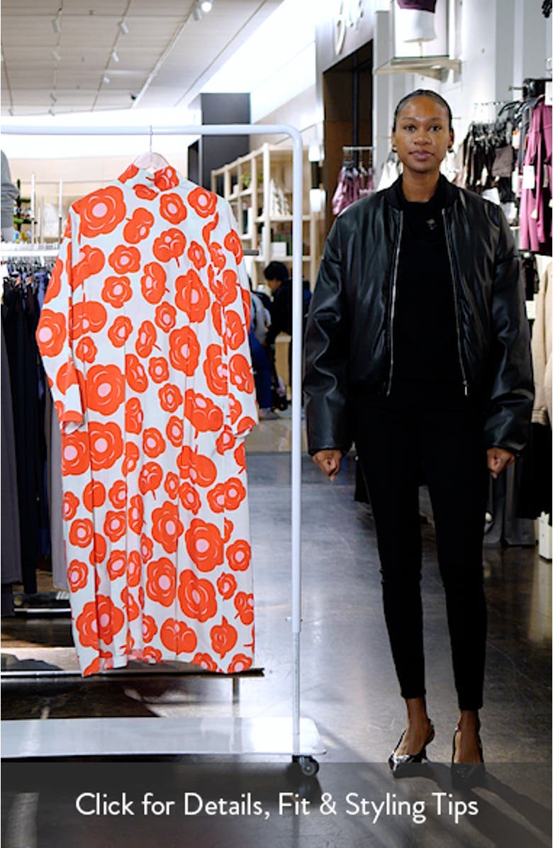 Aikakausi Long Sleeve Midi Shift Dress, sales video thumbnail