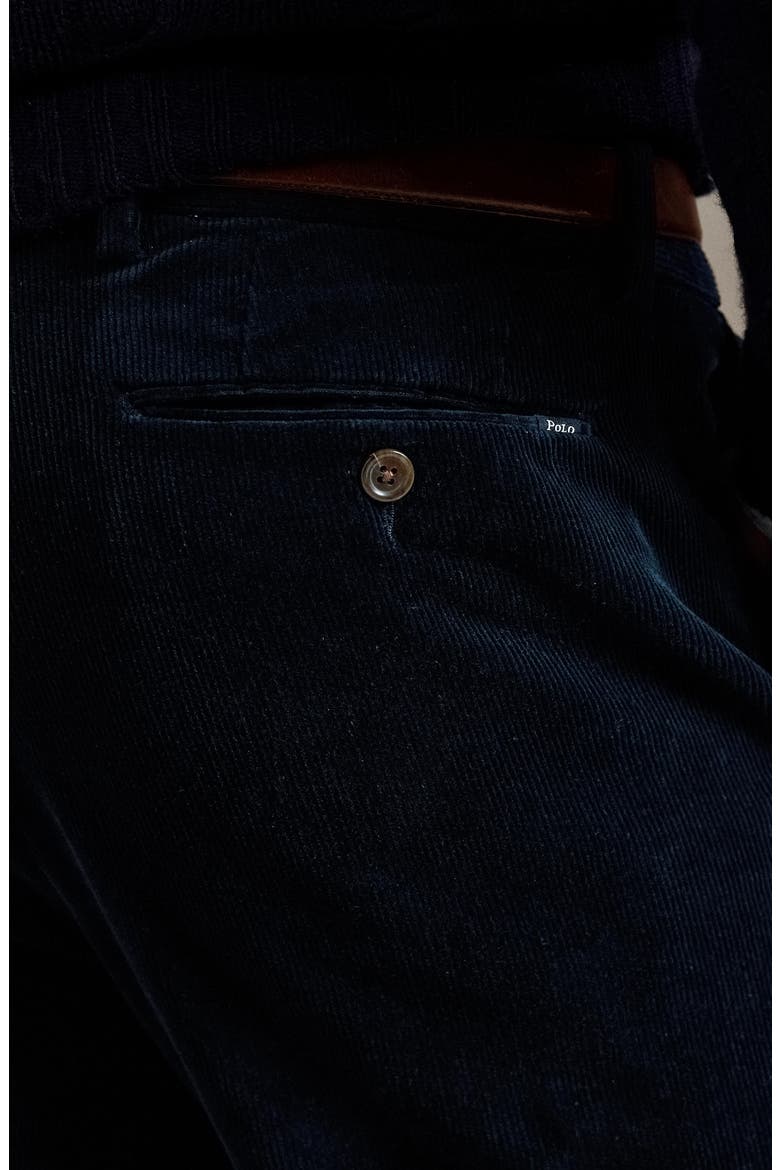 Andover Slim Fit Stretch Corduroy Pants, Alternate, color, AVIATOR NAVY