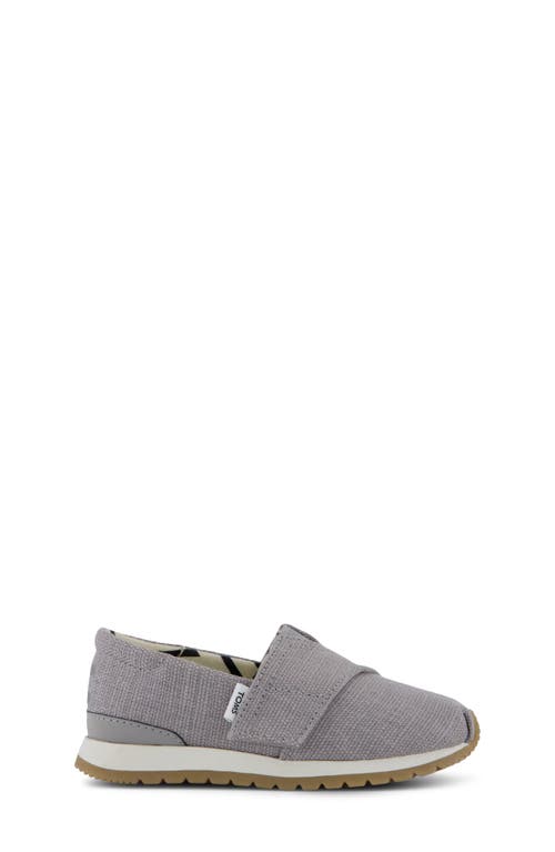 Toms Kids' Alpargata Sneaker In Gray