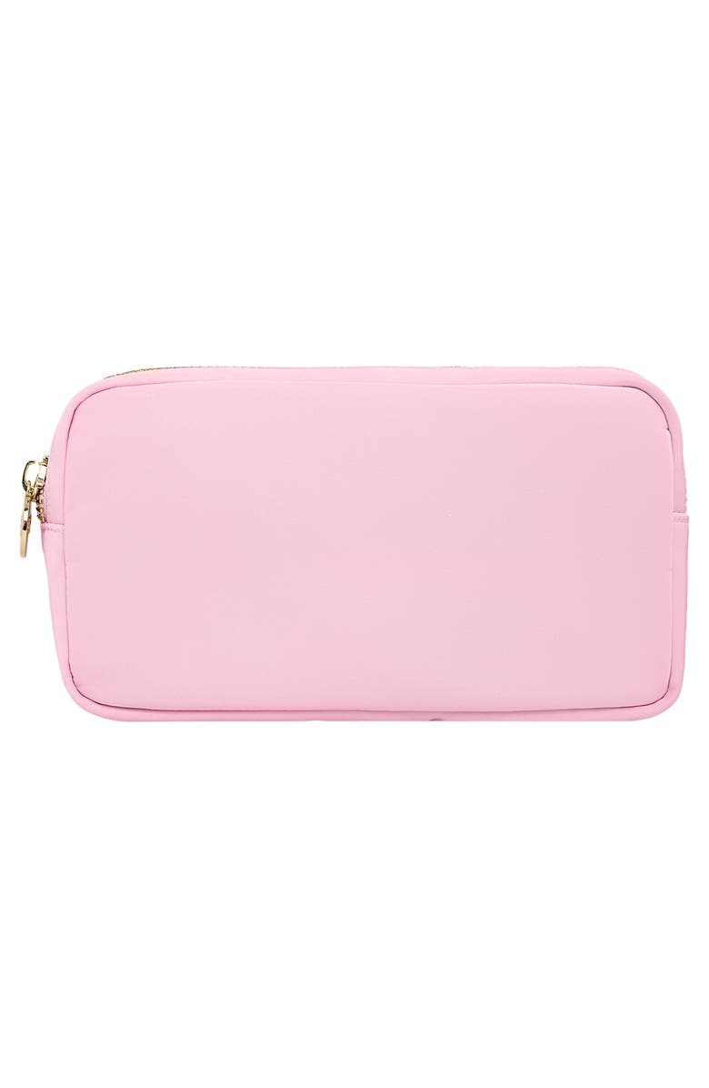 Stoney Clover Lane Small Nylon Pouch, Alternate, color, Flamingo