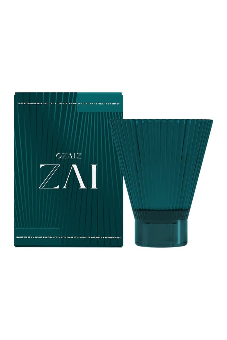 ZAI Glass Tumbler - Set of 4, Alternate, color, Teal - Set of 4