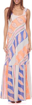 RANEES Backless Maxi Sundress