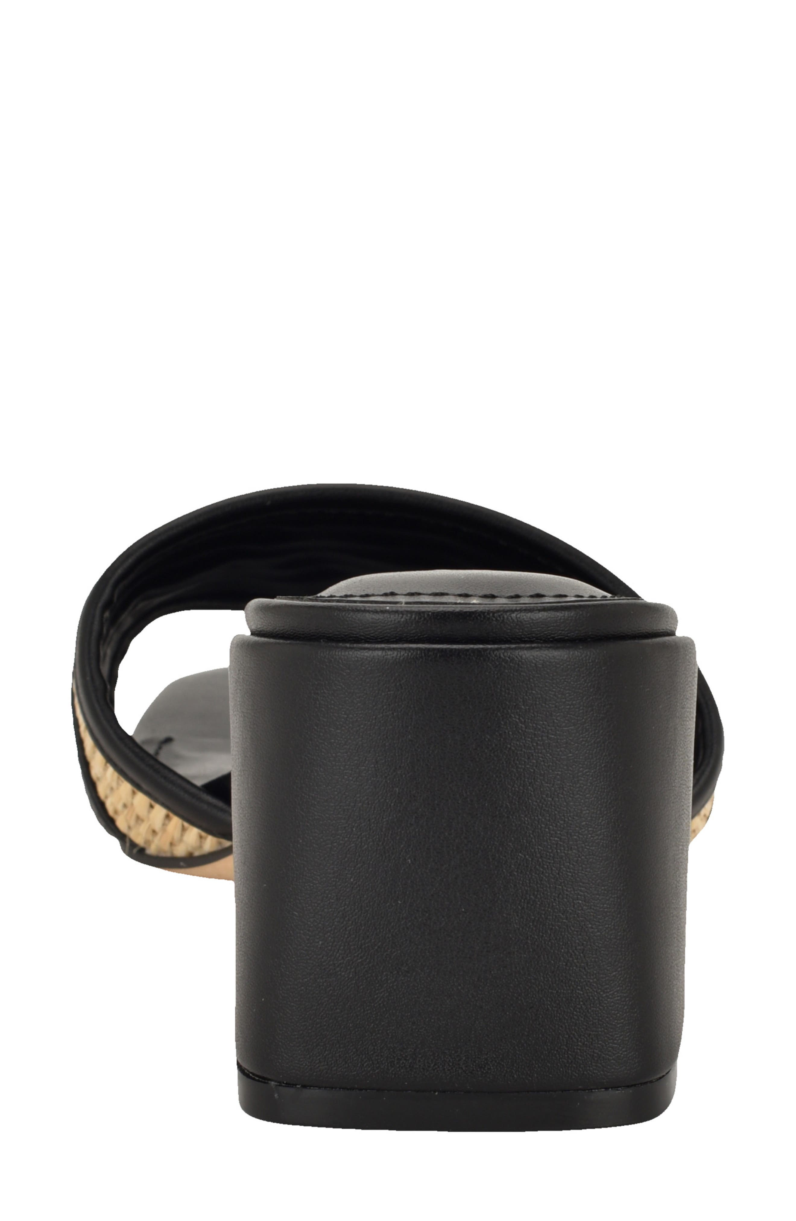 Calvin Klein Paloma Slide Sandal, Alternate, color, Natural/ Black