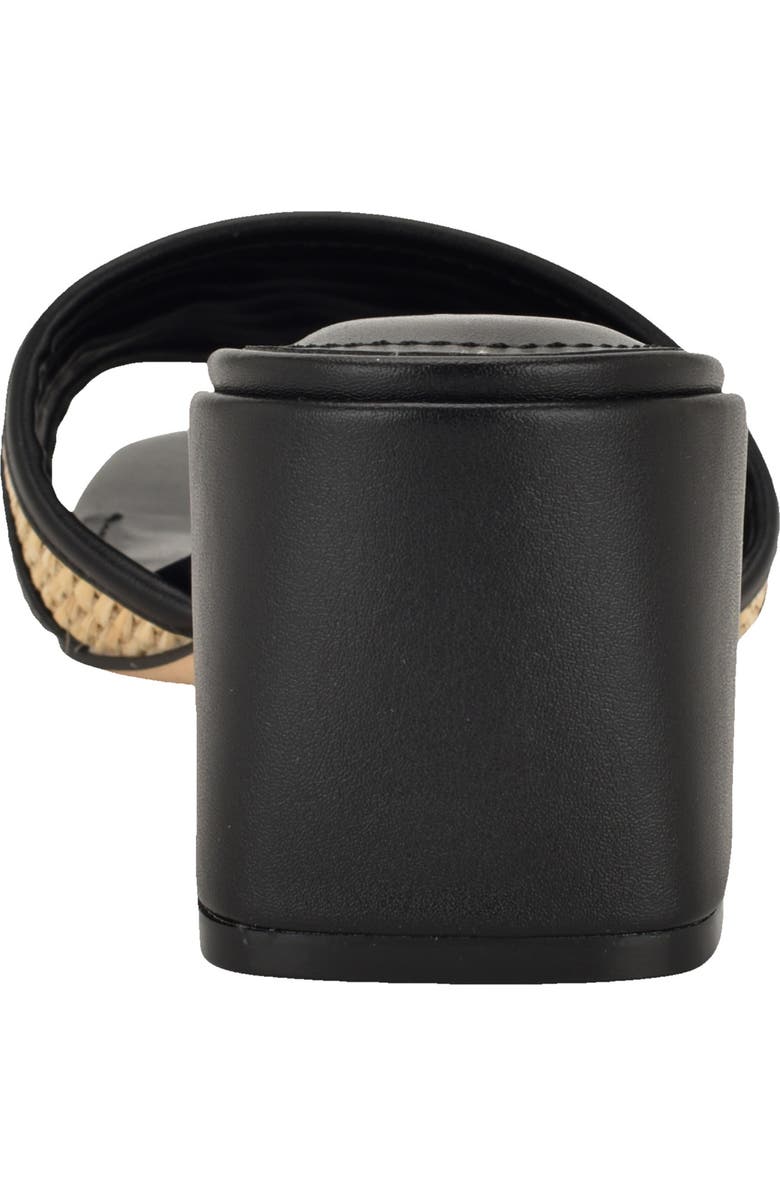 Calvin Klein Paloma Slide Sandal, Alternate, color, Natural/ Black