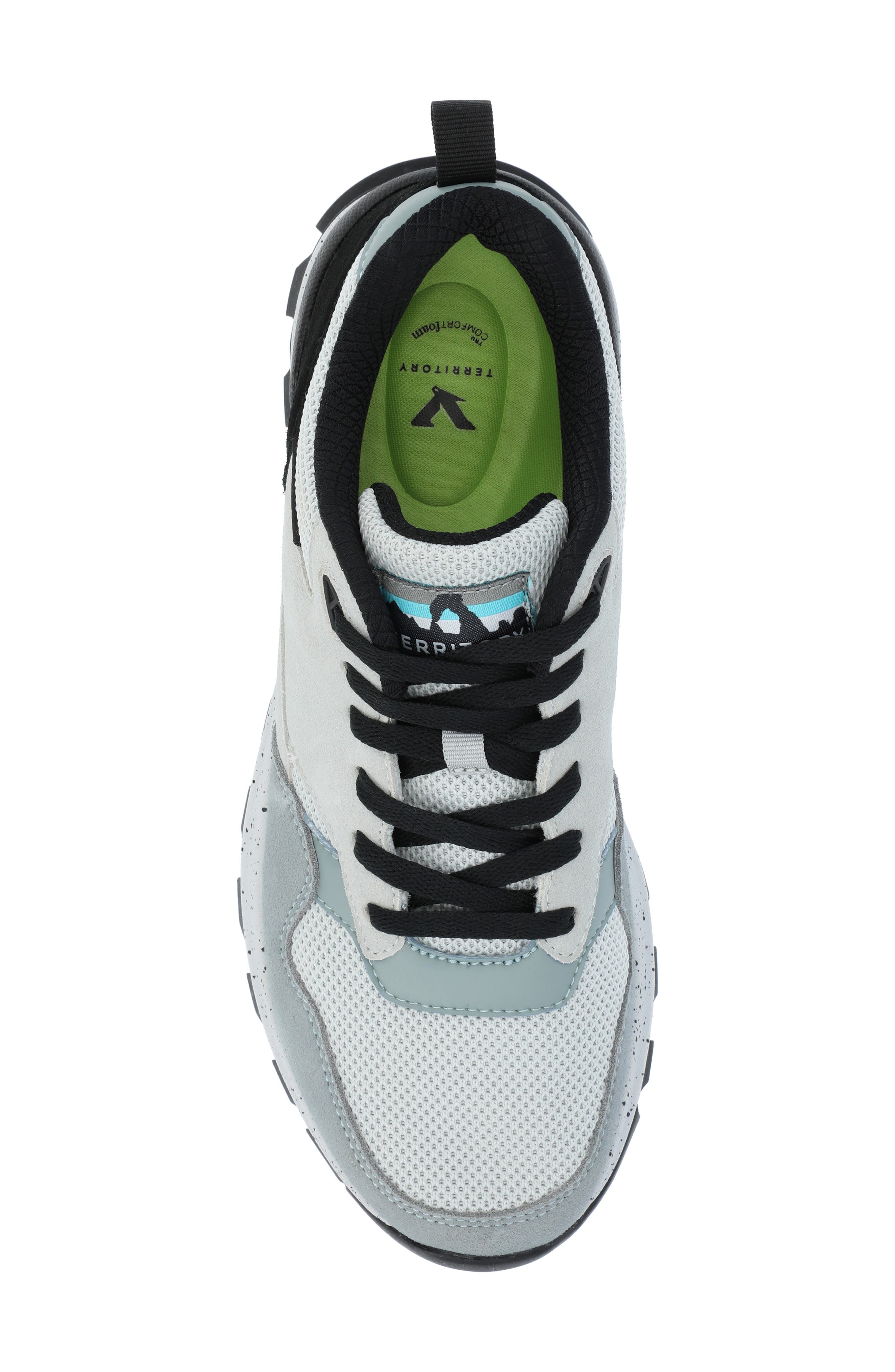 TERRITORY BOOTS Uintah Casual Knit Hiking Sneaker, Alternate, color, Grey