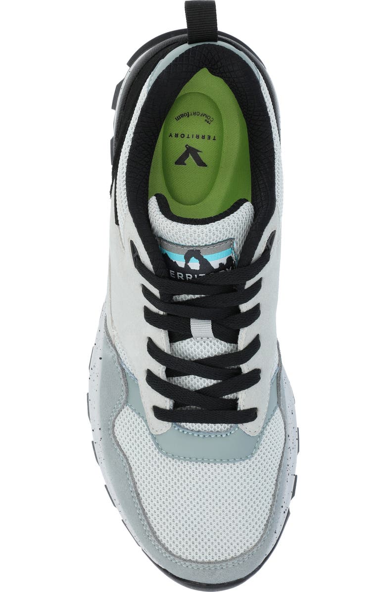 TERRITORY BOOTS Uintah Casual Knit Hiking Sneaker, Alternate, color, Grey