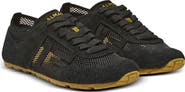 Balmain Racer 45 trainers in calfskin, suede and nylon