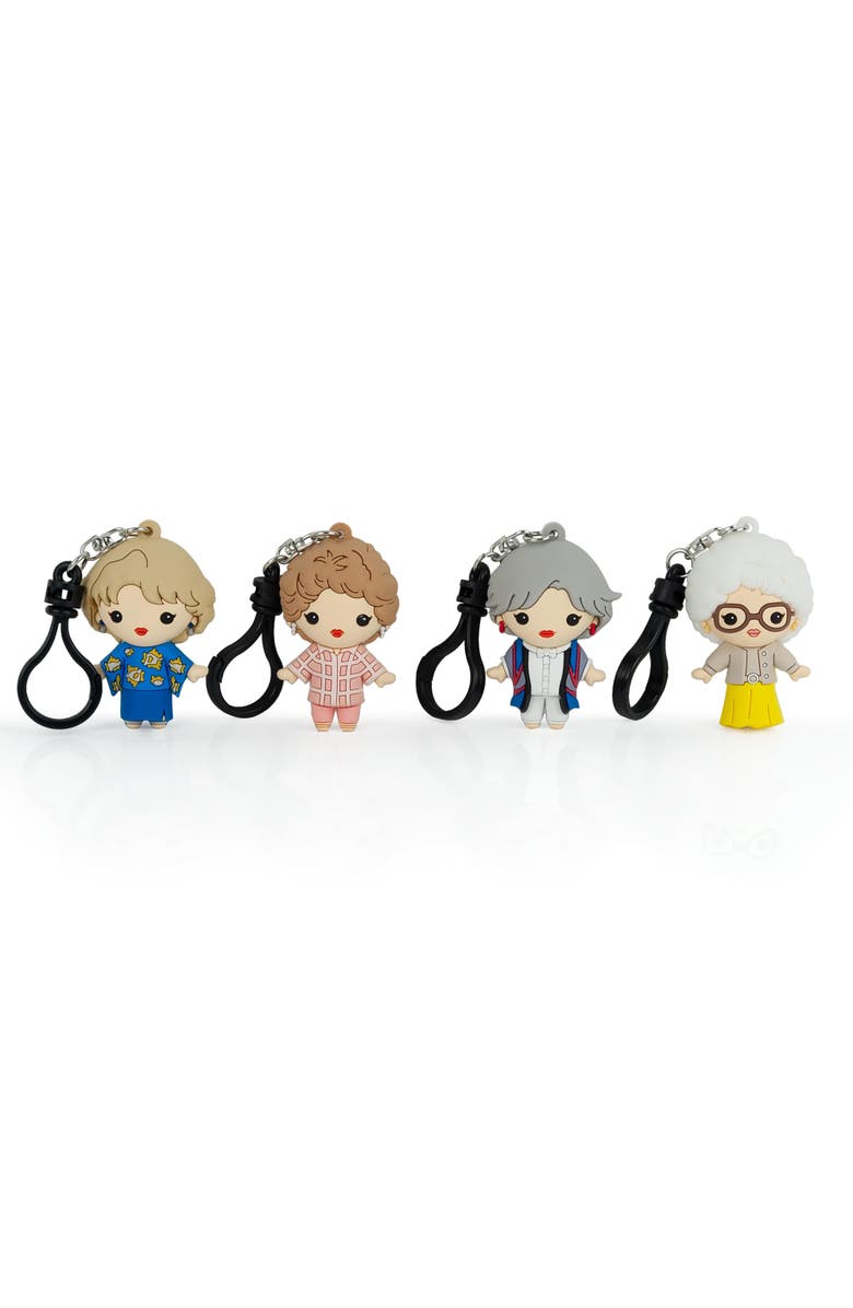 Golden Girls The Golden Girls 4-Piece Foam Figural Backpack Clip Figure Box Set Toynk Exclusive, Alternate, color, Green