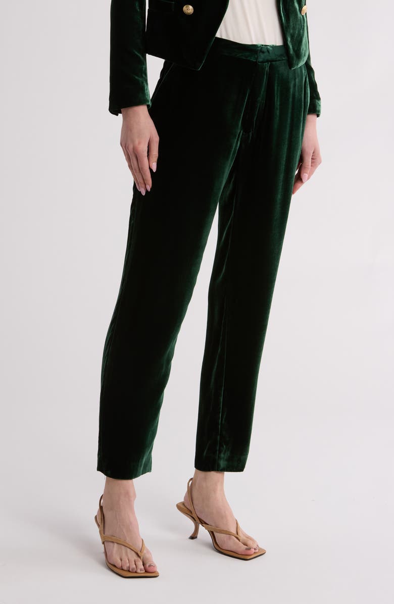 L'AGENCE Rebel Straight Leg Trousers, Main, color, 