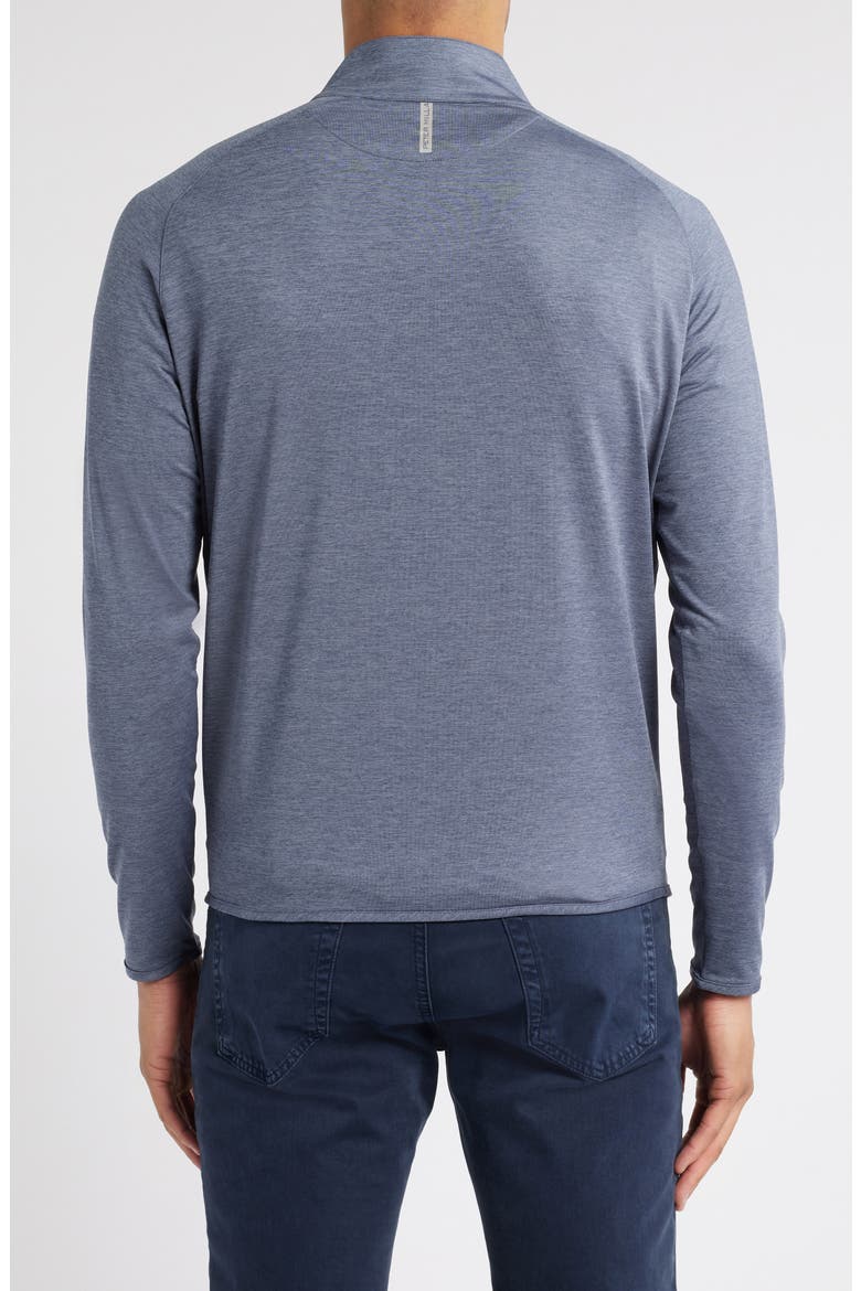 Crown Crafted Stealth Performance Quarter Zip Pullover, Alternate, color, STEEL