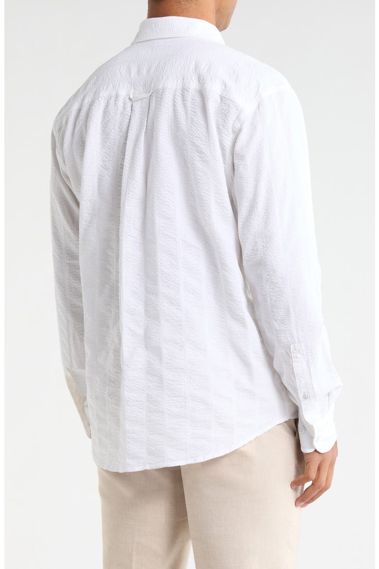 Nova Wave Button-Up Shirt, Alternate, color, WHITE