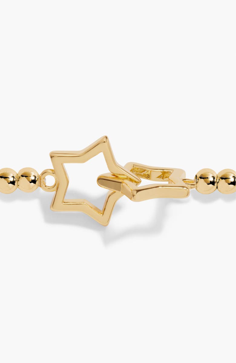 A Littles & Co A Little 'Always My Sister, Forever My Friend' Bracelet in Gold-Tone Plating, Alternate, color, Metallic Gold