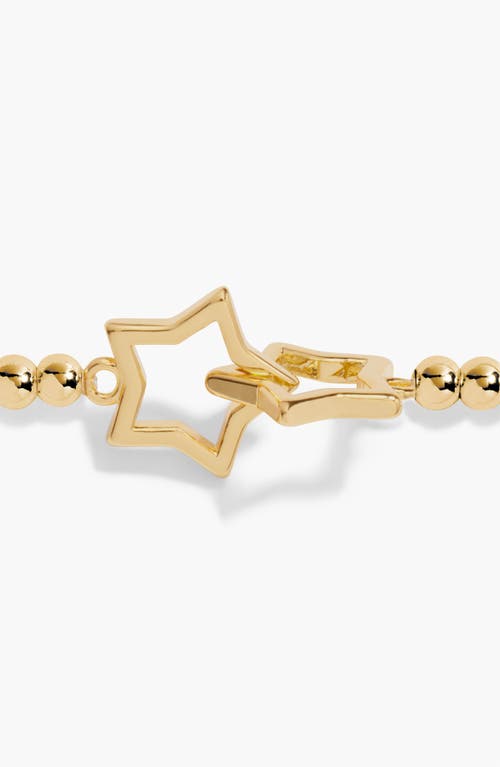 A Littles & Co. A Littles & Co A Little 'always My Sister, Forever My Friend' Bracelet In Gold