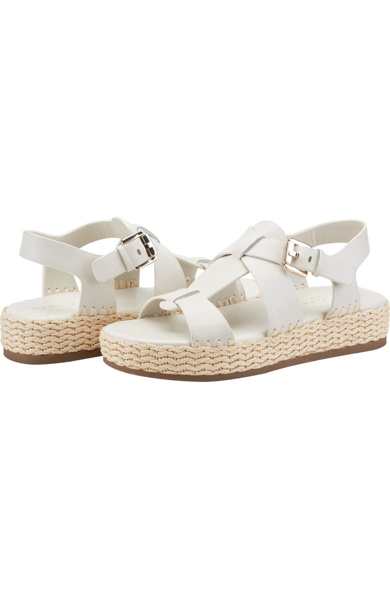 Marc Fisher LTD Elissa Platform Sandal, Alternate, color, Ivory