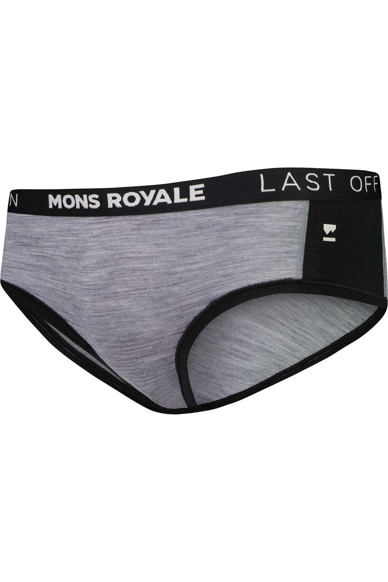 Sylvia Boyleg Underwear - Women's, Alternate, color, Grey Heather/Black