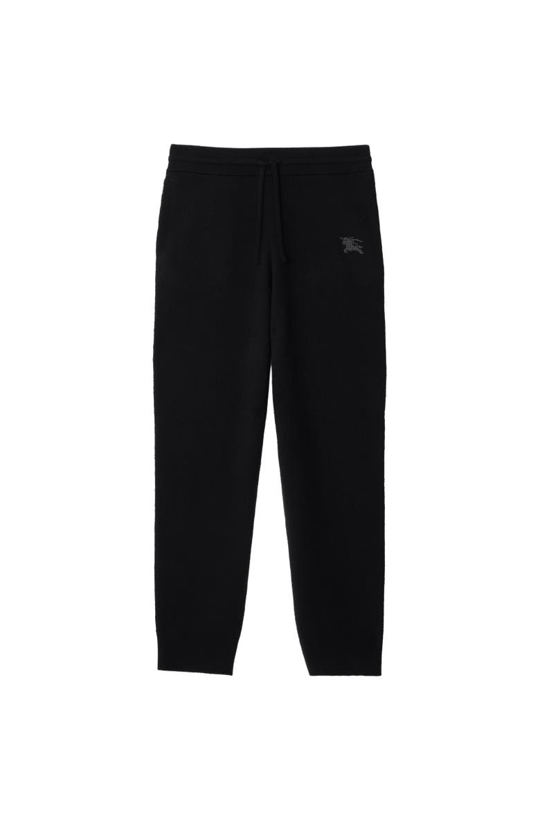 Burberry Wool Blend Track Pants, Alternate, color, Black
